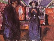 Edvard Munch Female and Male oil painting reproduction